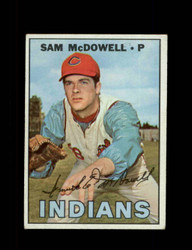 1967 SAM MCDOWELL TOPPS #295 INDIANS *G6485