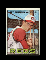 1967 ART SHAMSKY TOPPS #96 REDS *G6492