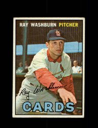 1967 RAY WASHBURN TOPPS #92 CARDS *R5679