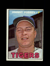 1967 JOHNNY PODRES TOPPS #284 TIGERS *R5693