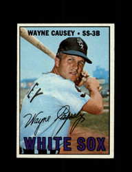 1967 WAYNE CAUSEY TOPPS #286 WHITE SOX *R3294