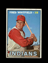 1967 FRED WHITFIELD TOPPS #275 INDIANS *G2758