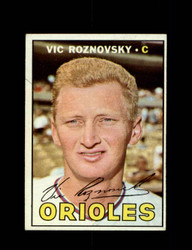1967 VIC ROZNOVSKY TOPPS #163 ORIOLES *G2830