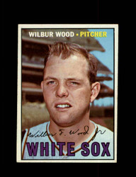 1967 WILBUR WOOD TOPPS #391 WHITE SOX *R4248