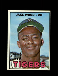 1967 JAKE WOOD TOPPS #394 TIGERS *R5088