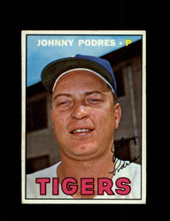 1967 JOHNNY PODRES TOPPS #284 TIGERS *G4439