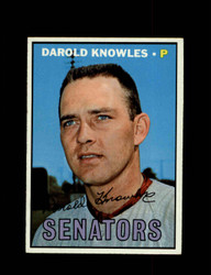 1967 DAROLD KNOWLES TOPPS #362 SENATORS *R1487