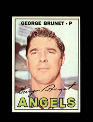 1967 GEORGE BRUNET TOPPS #122 ANGELS *G8260