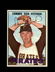 1967 TOMMIE SISK TOPPS #84 PIRATES *G5274