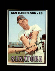 1967 KEN HARRELSON TOPPS #188 SENATORS *R3467