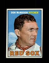 1967 DON MCMAHON TOPPS #7 RED SOX *R1498