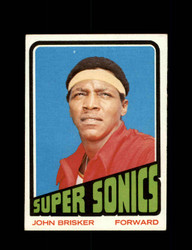 1972 JOHN BRISKER TOPPS #135 SUPER SONICS *R5029