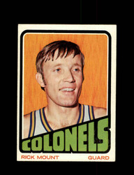 1972 RICK MOUNT TOPPS #237 COLONELS *G6593