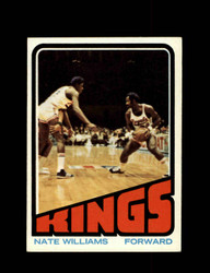 1972 NATE WILLIAMS TOPPS #151 KINGS *G6135