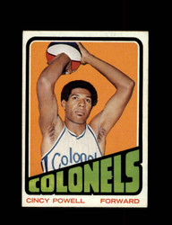 1972 CINCY POWELL TOPPS #189 COLONELS *G6138