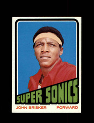 1972 JOHN BRISKER TOPPS #135 SUPER SONICS *R4606