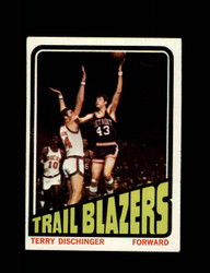 1972 TERRY DISCHINGER TOPPS #143 TRAIL BLAZERS *R3549