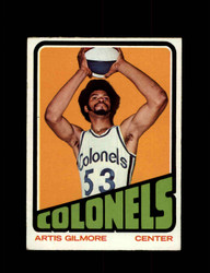 1972 ARTIS GILMORE TOPPS #180 ROOKIE COLONELS VG/CREASED *R2918