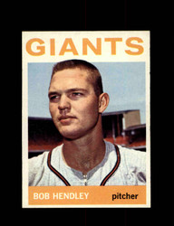 1964 BOB HENDLEY TOPPS #189 GIANTS *R1994