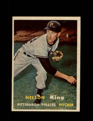 1957 NELSON KING TOPPS #349 PIRATES *R3370