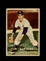1957 PAUL LAPALME TOPPS #344 WHITE SOX *R3455