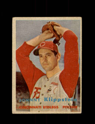 1957 JOHNNY KLIPPSTEIN TOPPS #296 REDLEGS *R5383