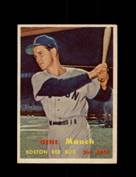 1957 GENE MAUCH TOPPS #342 RED SOX *R4049