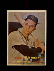 1957 JACK DITTMER TOPPS #282 TIGERS *R4011