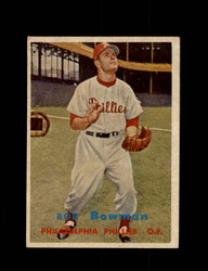 1957 BOB BOWMAN TOPPS #332 PHILLIES *R4643