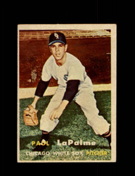 1957 PAUL LAPALME TOPPS #344 WHITE SOX *R5535