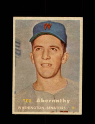 1957 TED ABERNATHY TOPPS #293 SENATORS *G6405