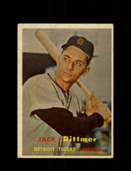 1957 JACK DITTMER TOPPS #282 TIGERS *G8706
