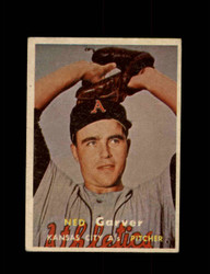 1957 NED GARVER TOPPS #285 A'S *R4083
