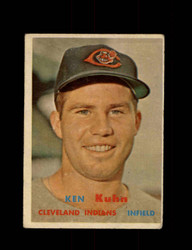 1957 KEN KUHN TOPPS #266 INDIANS *R5562