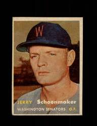 1957 JERRY SCHOONMAKER TOPPS #334 SENATORS *G6528