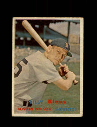 1957 BILLY KLAUS TOPPS #292 RED SOX *G6563