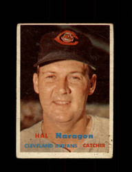 1957 HAL NARAGON TOPPS #347 INDIANS *G6493