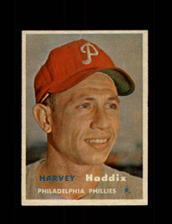 1957 HARVEY HADDIX TOPPS #265 PHILLIES *G3986