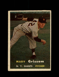 1957 MARV GRISSOM TOPPS #216 GIANTS *G4721