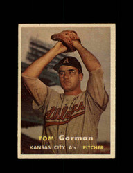1957 TOM GORMAN TOPPS #87 A'S *R4914