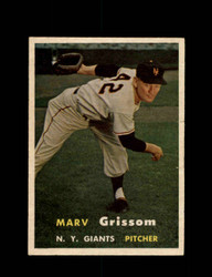 1957 MARV GRISSOM TOPPS #216 GIANTS *G6516