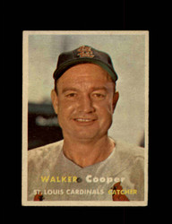 1957 WALKER COOPER TOPPS #380 CARDINALS *R4908