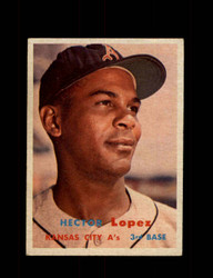 1957 HECTOR LOPES TOPPS #6 A'S *R4960