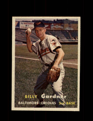 1957 BILLY GARDNER TOPPS #17 ORIOLES *R4661