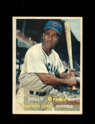 1957 SOLLY DRAKE TOPPS #159 CUBS *R3707 