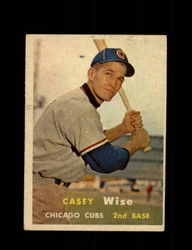 1957 CASEY WISE TOPPS #396 CUBS *R4439