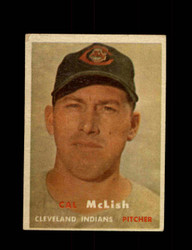 1957 CAL MCLISH TOPPS #364 INDIANS *R5063