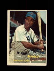 1957 SOLLY DRAKE TOPPS #159 CUBS *R5065