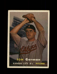 1957 TOM GORMAN TOPPS #87 A'S *R2187