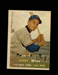 1957 CASEY WISE TOPPS #396 CUBS *G2943